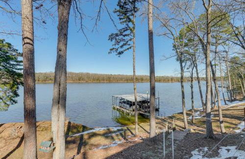 Lake Dardanelle Home with Dock! Fish On-Site - Foto 26