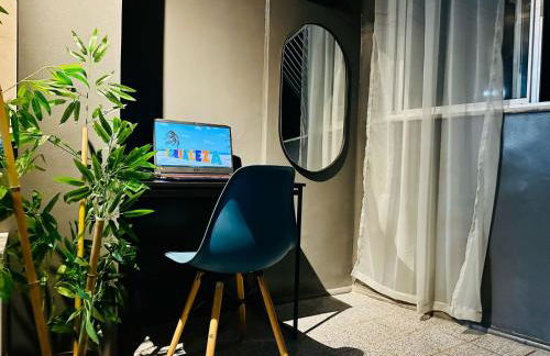 Vista mar, piscina, na praia do futuro, com Ar condicionado e Wi-Fi - Foto 12