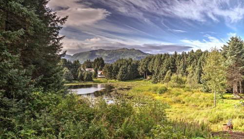 Secluded Seldovia Studio with Lake and Mtn Views! - Foto 3