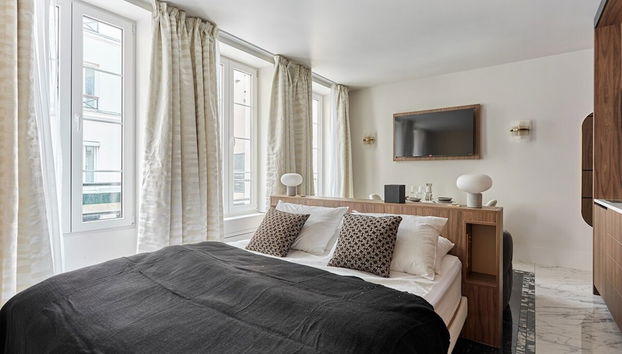 Magnificent and new Studio Louvre - Palais Royal - Foto 5, Habitación