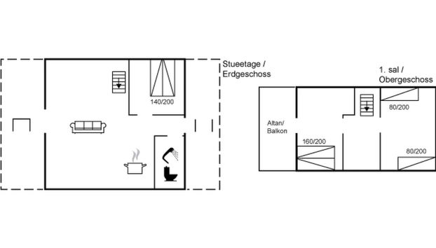 "Thina" - 750m to the fjord - Foto 2, Floorplan