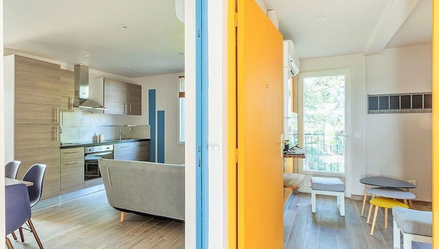 Zona de estar del vestíbulo