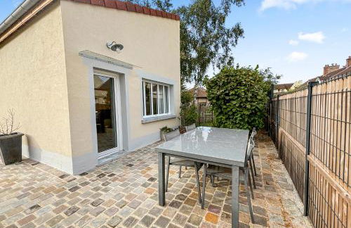 Maison plein pied proche de Paris, 1 chambre capacité 4 personnes, Parking privé, Terrasse privée - Foto 26