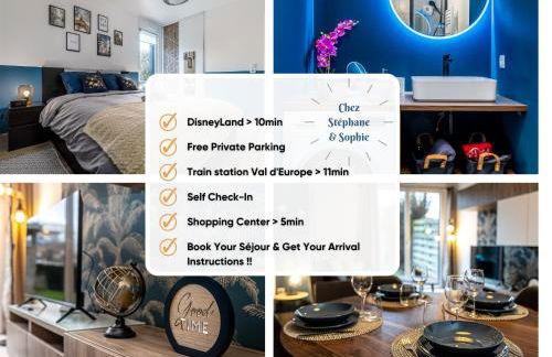 Chez Stéphane & Sophie - 10min DisneyLand, Free Parking, Big Garden - Foto 2