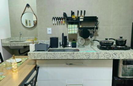 Apê no Centro Próx Escarpas c Ar Cond e Enxoval - Foto 42