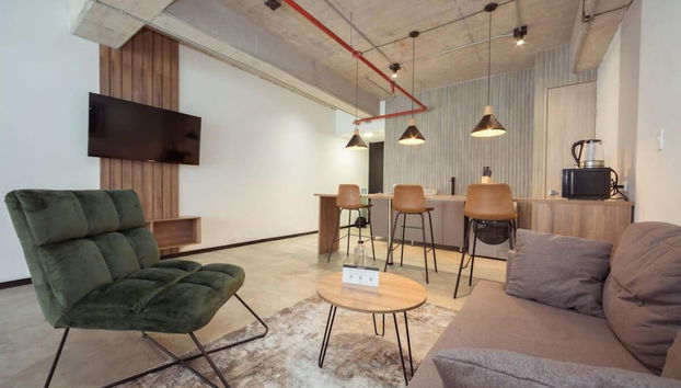 w Lush Loft in Laureles - Foto 3, Habitación