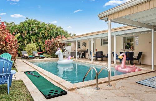 Villa Oasis 3 Miles to Hard Rock Stadium & Casino, Guitar Hotel Nearby, Pool, Game Room, Sleeps 12, 15 Min to Beach - Foto 12