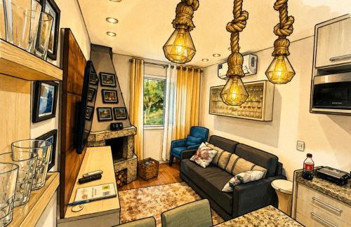Maravilhoso Apartamento 1 Dormitório Gramado - TOP - Nota 10 - Foto 1