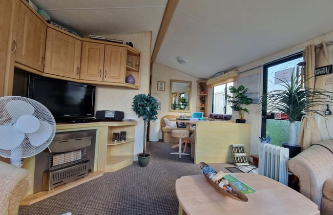 Lovley Sea Viev 2 Bedroom Caravan in Clarach Bay - Foto 1