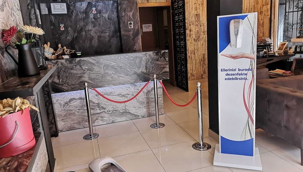 Sala de estar do lobby