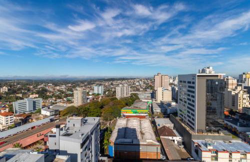 Pôr do sol 18º andar vista da cidade CENTRAL, Garagem NOVO - Foto 26