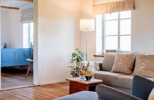 Ferienwohnung Teve - ebenerdig unter Reet & hyggelig mit Kamin - Foto 13