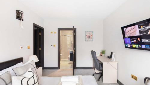 Modern En-suite Double - Queens Park - Foto 4