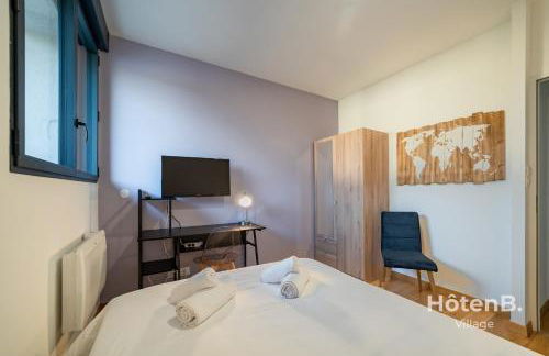 Spacious Cocoon with AC and PARKING At the Heart of Feytiat Limoges - Foto 23