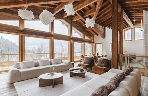 7 Summits - Chalet 230m2 Salon Cathedrale Vues Cheminee - Foto 13