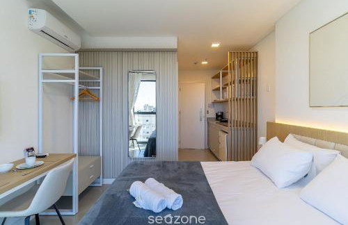 MHFA - Studios em Prédio Luxuoso com Vista Mar - Foto 85
