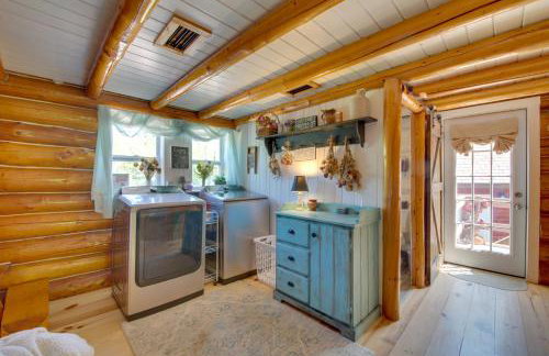 Trout Ponds and Sauna Unique Log Cabin in Freedom - Foto 12