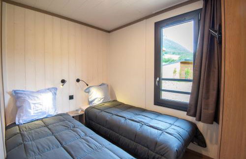 Gîte Chalet 4/6 pers. - Camping Les Berges du Bramont - Foto 28