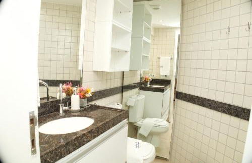 2704 Flat Beira Mar Av Boa viagem Vista Deslumbrante e com cozinha - Foto 12