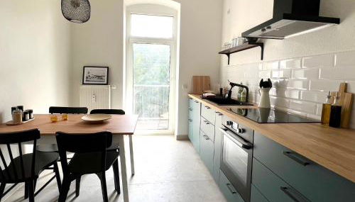 Atelier Noé ROSÉ- Kunstvoll Wohnen - Wunderbares Frühstück möglich - Ruhig und nah am Zentrum - - Foto 3, stove, dishwasher, toaster