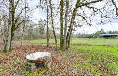 Willamette Valley Home on Working Horse Farm! - Foto 26
