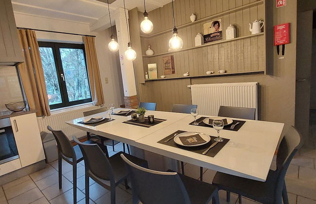 Rustic Holiday Home with Sauna & Hot Tub in Wooded Area - Photo 10