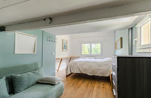 maison familiale à 2 pas du lac,avec spa, à la Gde Escoure-grives - Foto 27