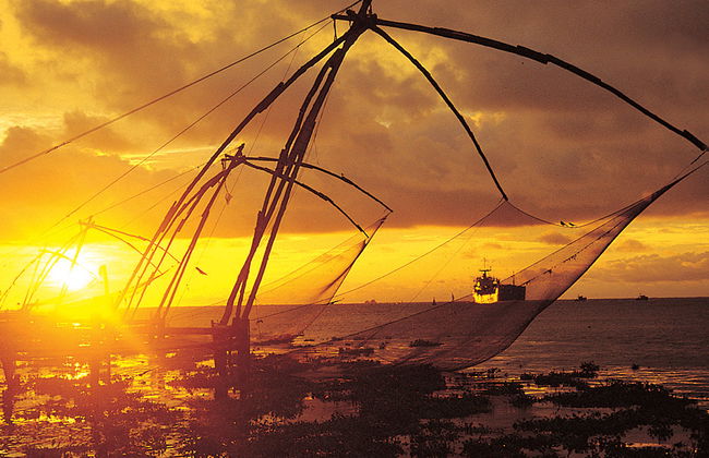 Cruzeiro ao entardecer em Cochin - Foto 3