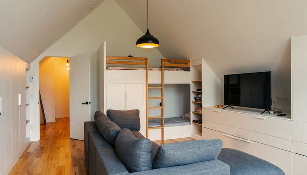 Bright Chalet With hot tub and Indoor Sauna - Foto 4, Habitación
