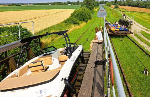 Marina Ostróda IV - super widok na jezioro, 10 m do wody, taras i balkon, winda, klima, garaż - Foto 38