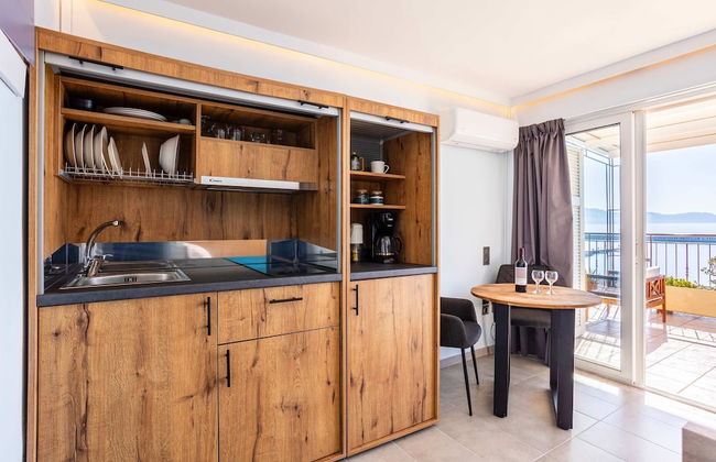 Beachfront Sunny Penthouse - Kalamata Seablisss - Foto 7