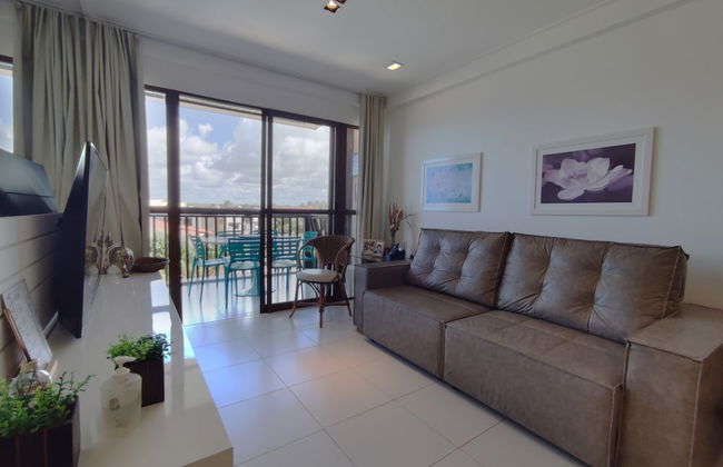 Barra Bali Pé na areia com Vista Mar - Foto 9