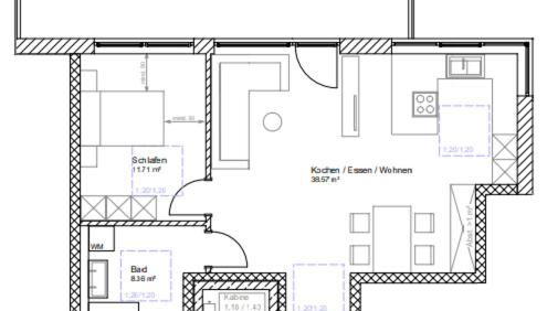 Haus am Mühlenweg - neue, sonnendurchflutete Appartements mit Aufzug und Tiefgarage - barrierefrei - Foto 2