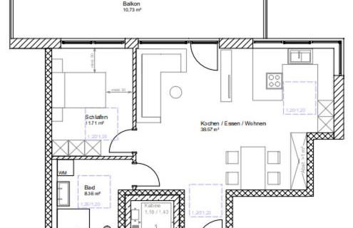 Haus am Mühlenweg - neue, sonnendurchflutete Appartements mit Aufzug und Tiefgarage - barrierefrei - Foto 2
