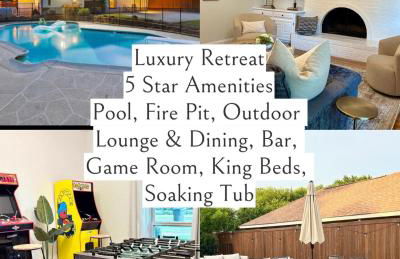 5BR Family Oasis with Pool and Game Room - Foto 51