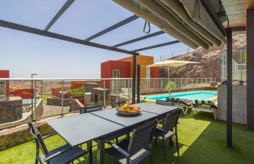 Green 9 the Dream Villa with pool and views by CanaryScape - Foto 12