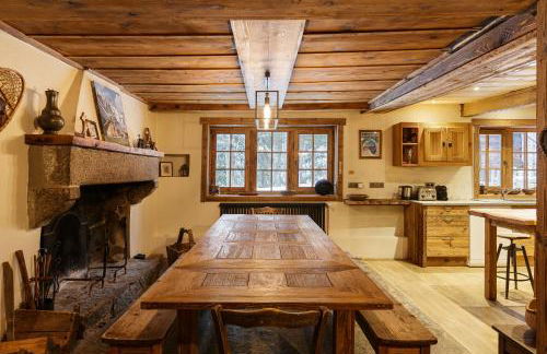 Lavancher - Chalet 400m2 Ferme 1803 renovee Sauna Billard - Foto 34