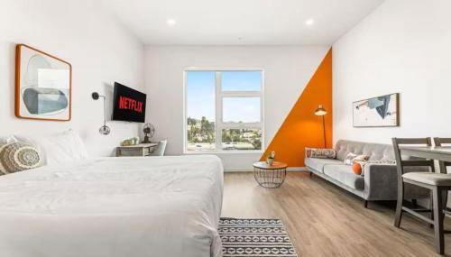 Chic Studio, Walk to Downtown With Skyline Views - Foto 2