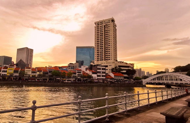 Tour di Singapore in monopattino al tramonto - Foto 3