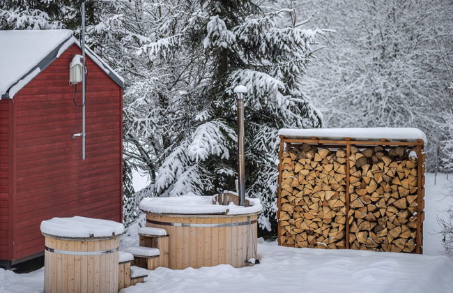 Pod Liščím kopcem 2+2 hot tube - Photo 16