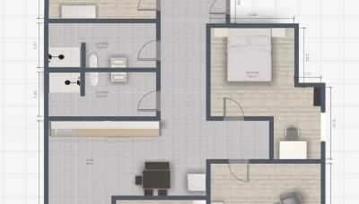 CLUBHAUS 6 - geräumige Ferienwohnung mit 4 Schlafzimmern & 2 Bädern - Foto 3