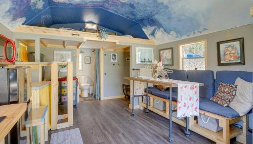 Blue Dream Cabin in Rising Fawn with Fire Pit! - Foto 3