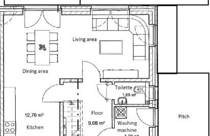 Modernes Neubau-Haus Lübeck - Garten, Terrasse, Parkplatz - Foto 34