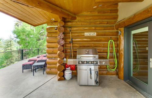 Secluded Angel Fire Retreat Deck and Stunning View! - Foto 35