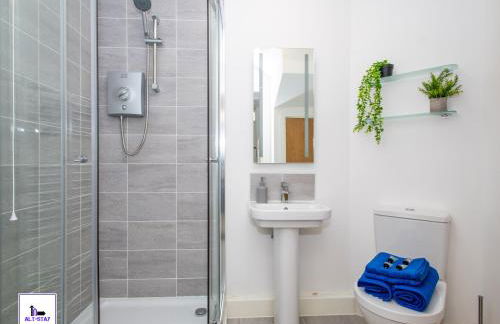 Carnforth 49 by Alt-Stay - 2 Bed En-Suite House - Parking, WiFi & Serviced Workspace - Contractors & Relocations - Weekly & Monthly Rates - Foto 6