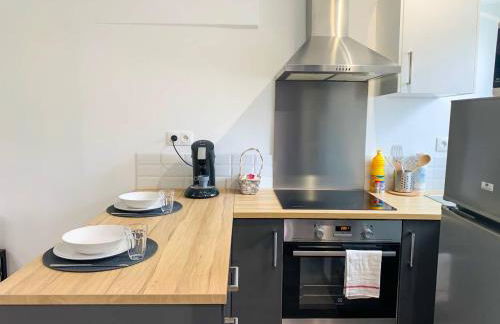 Joli studio avec jardin - Gare RER C -proche PARIS - Foto 12