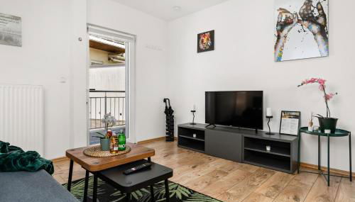 MOLA Apartments-Moderne Ferienwohnung im Herdecker Zentrum für 3 Personen-mit Balkon-Grill-Gratis Parkplatz-WLAN - Foto 5