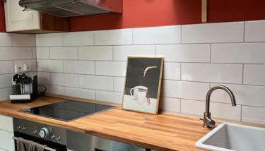 Apartment "Nachtweide" in Magdeburg - Foto 5, stove