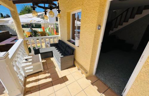 Calpe chalet privado piscina a 5min de la playa y centro jacuzzi barbacoa wifi aire - Foto 24