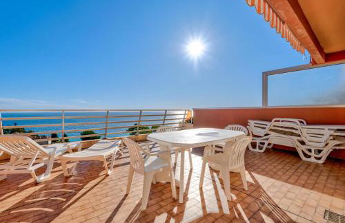 Appartement pour 8 avec Wi-Fi et vue sur mer à Roquebrune-Cap-Martin - FR-1-827-1 - Foto 1